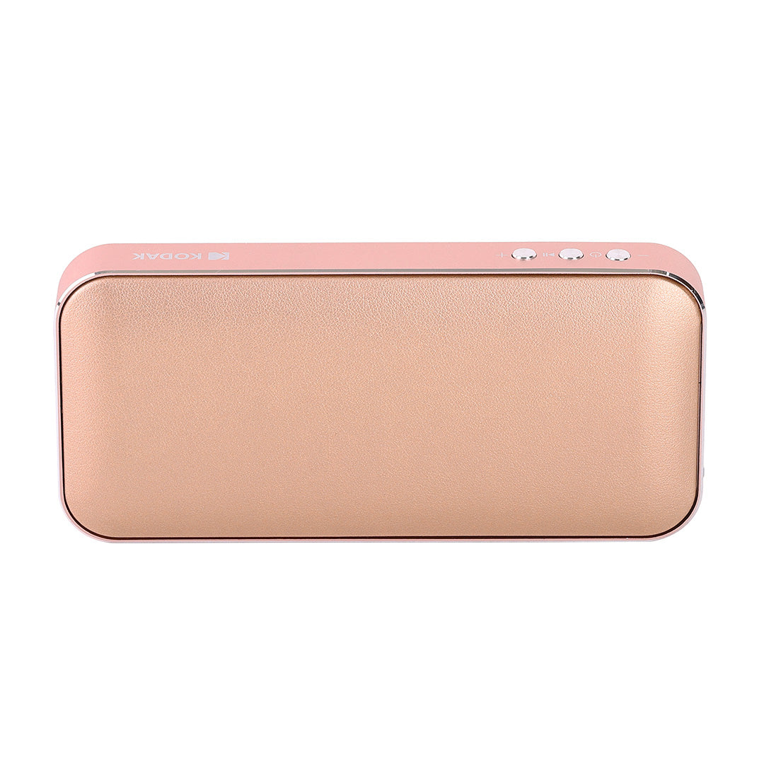 Kodak - PWS-2277 - 10W Trådløs Bluetooth Højttaler Med Indbygget Powerbank 2200mAh - Rose Gold - Billede 2