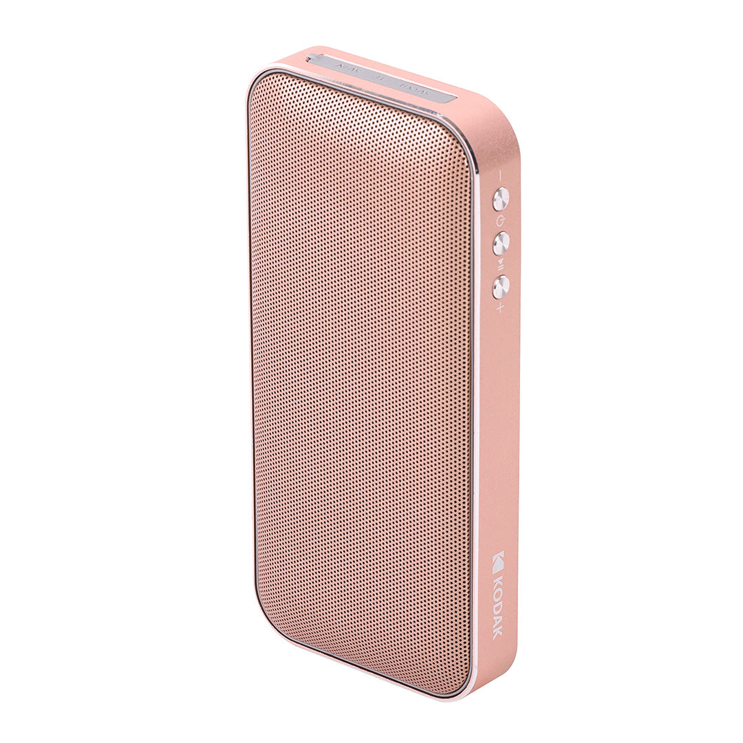 Kodak - PWS-2277 - 10W Trådløs Bluetooth Højttaler Med Indbygget Powerbank 2200mAh - Rose Gold - Billede 3