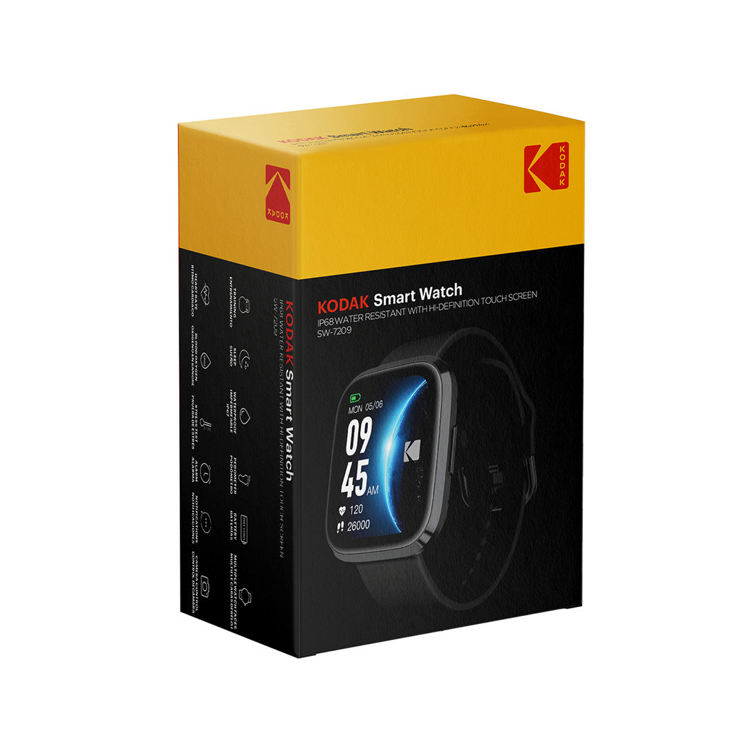 Kodak - SW-7209 - Smartwatch - Sort - billede 2