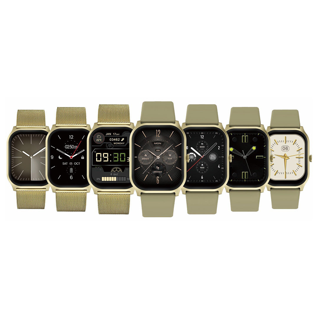 Kodak - SW-7224 - Smartwatch Med 2 Udskiftelige Remme - Guld - billede 3