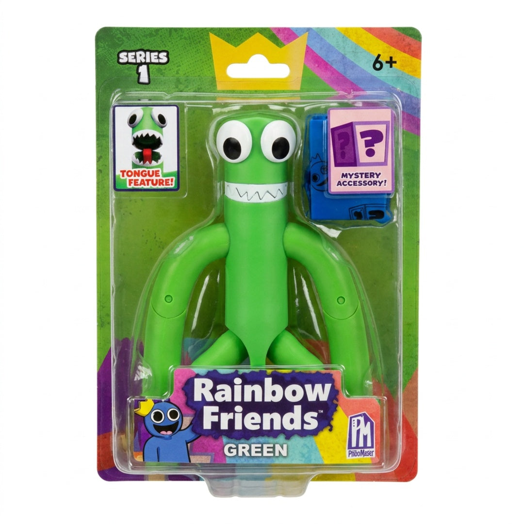Rainbow Friends Actionfigur - Green - billede 1