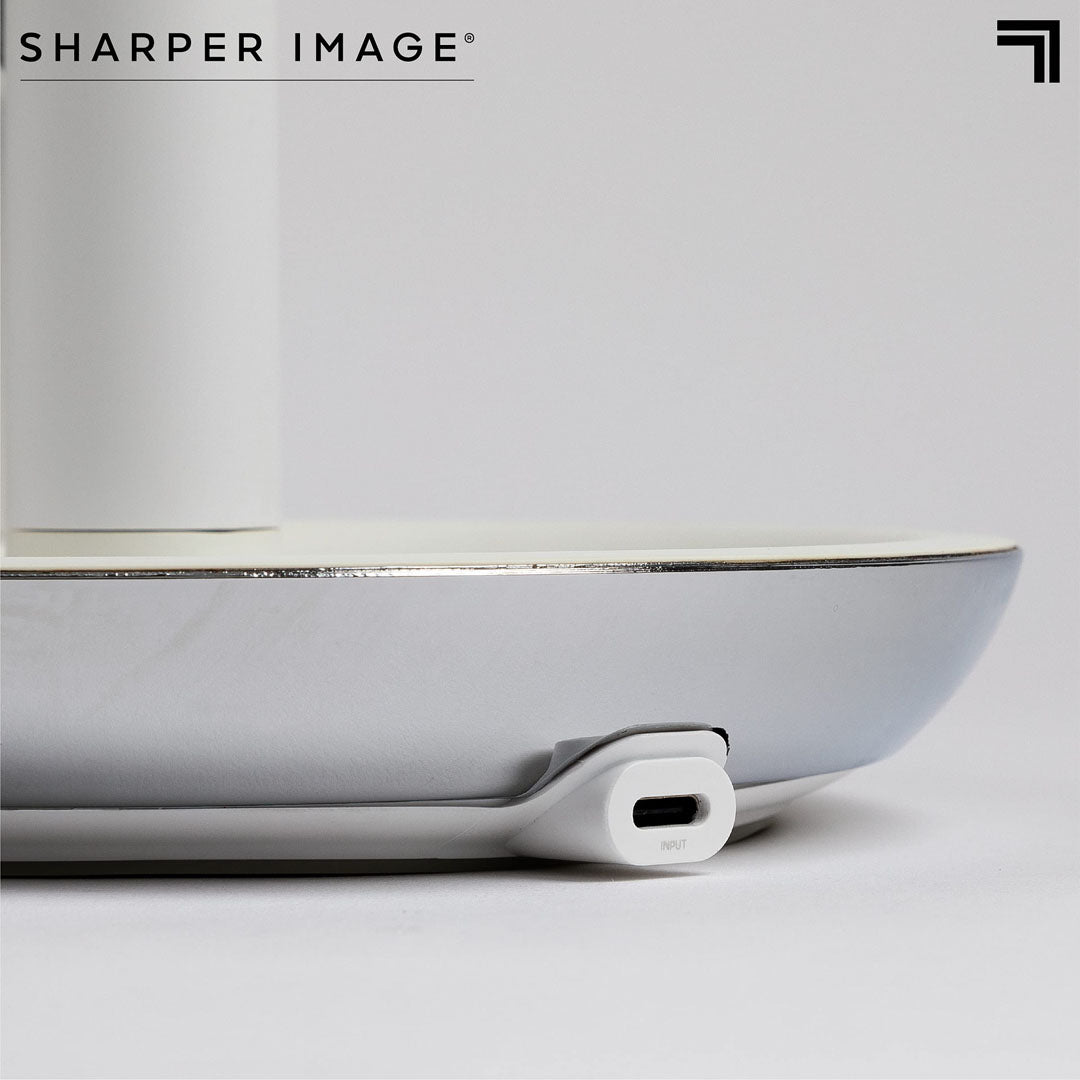 Sharper Image - Makeup Spejl med LED-lys og Trådløs Oplader - billede 11