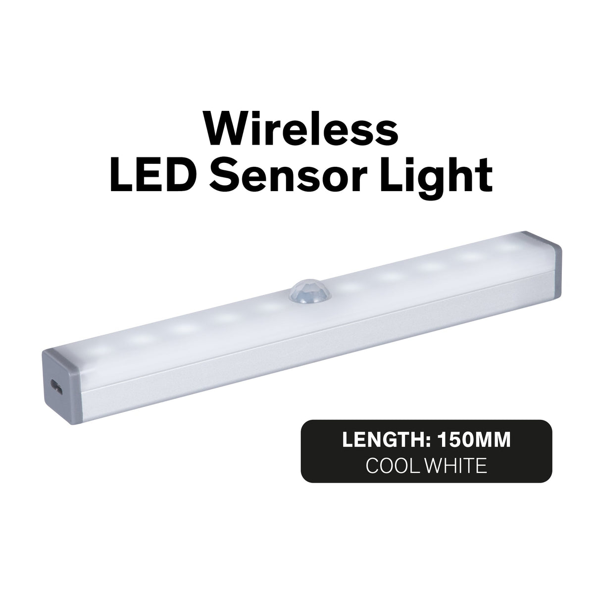 Sinji - Genopladelig LED Sensor lys - 150mm Konkurspriser ny