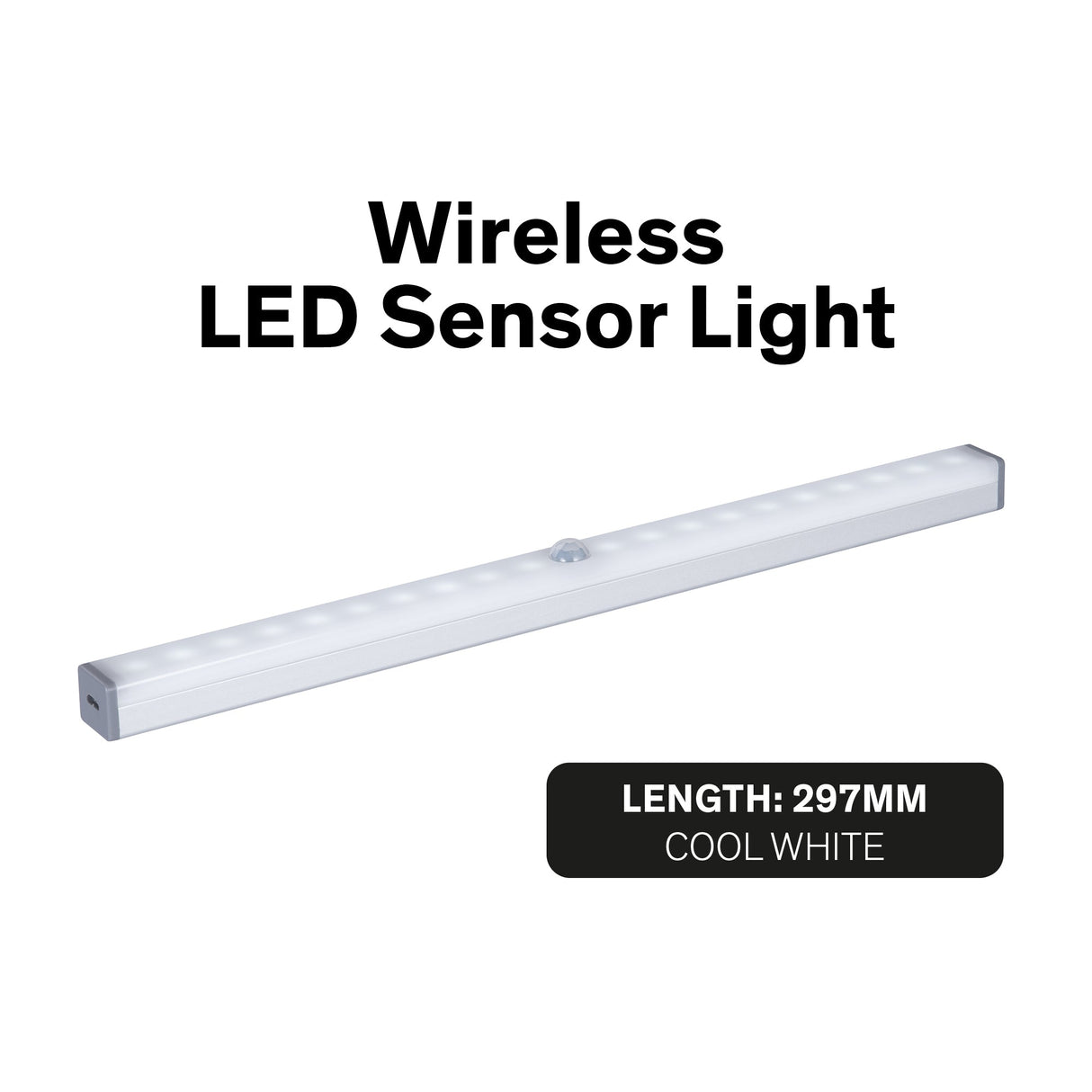 Sinji - Genopladelig LED Sensor lys - 297mm Konkurspriser ny