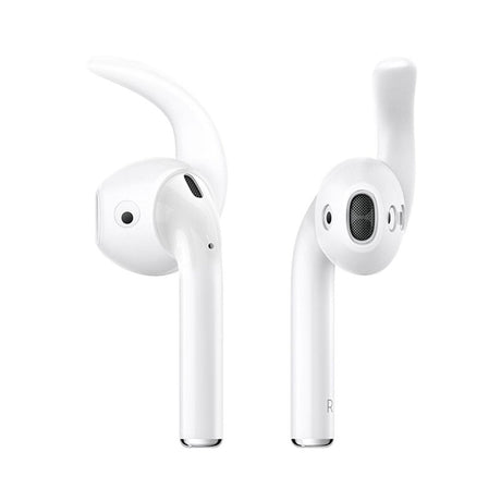 Silicone ørekroge til Apple AirPods - hvide-sætpris Konkurspriser ny