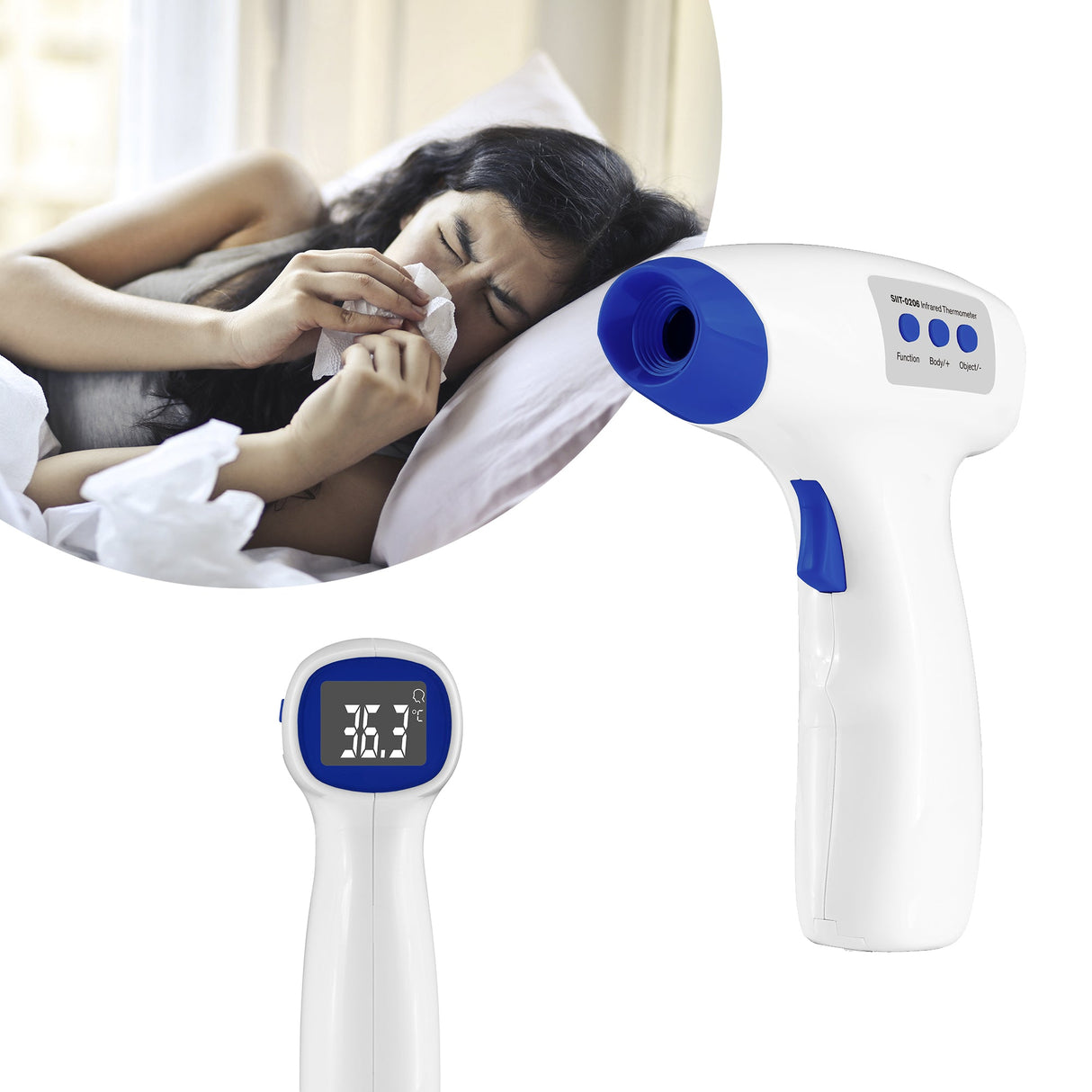 Sinji - Infrarød termometer Konkurspriser ny