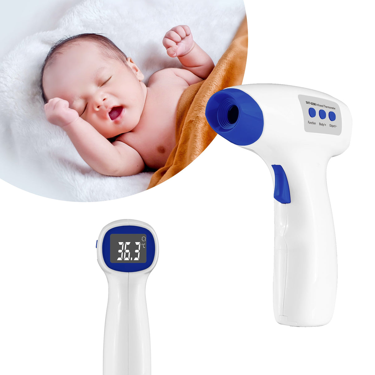 Sinji - Infrarød termometer Konkurspriser ny