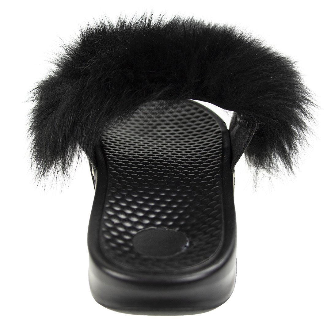 Sandal med pels Konkurspriser.dk