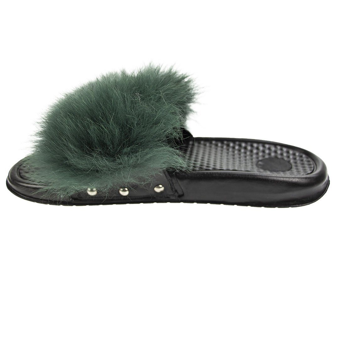 Sandal med pels Konkurspriser.dk