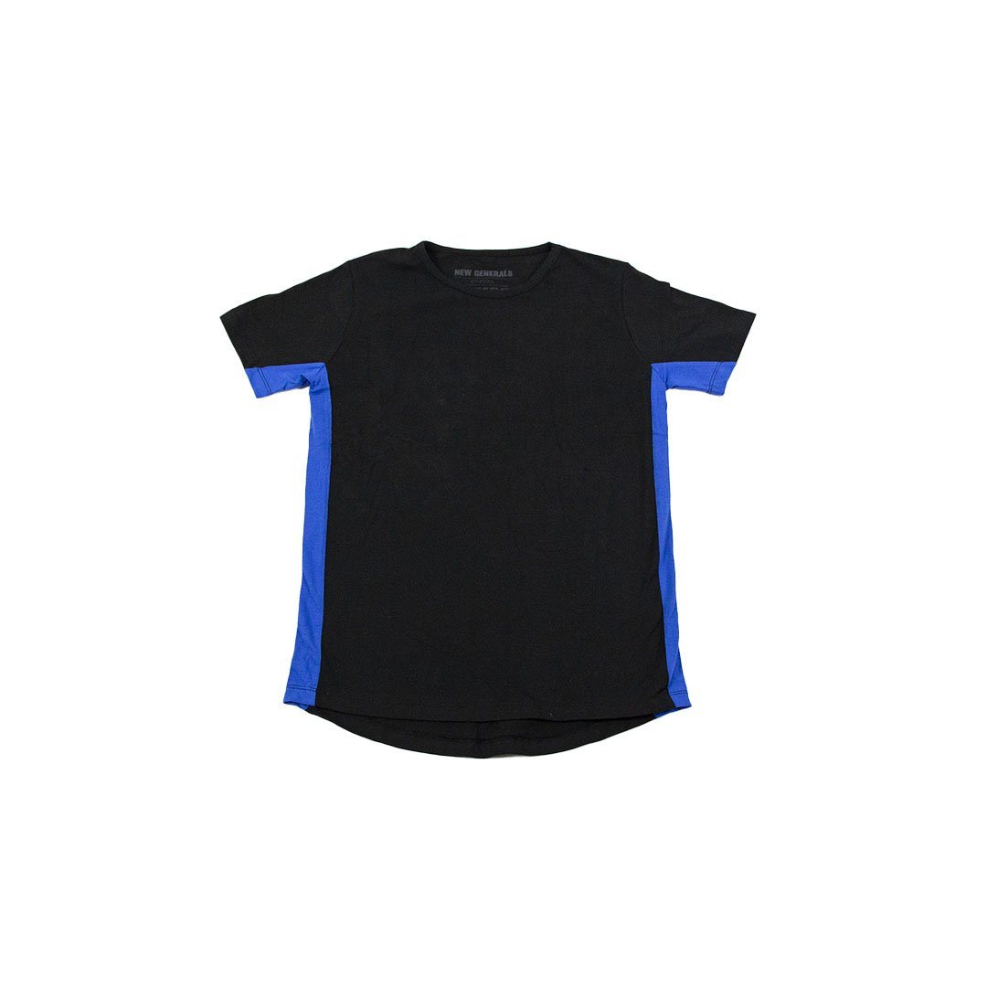 New Generation Drenge T-Shirt - Black & Blue Konkurspriser ny 3år