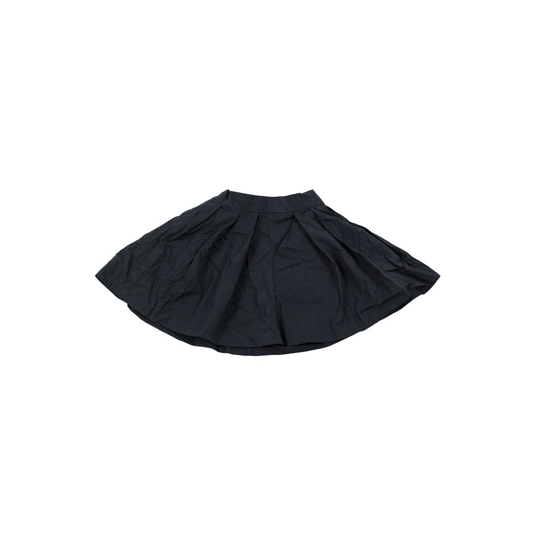 New Generation Pige Pleat Skirt - Black Konkurspriser ny 3år