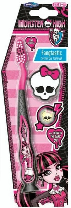 Monster High - Tandbørste med hætte og sugekop - Fangtastic