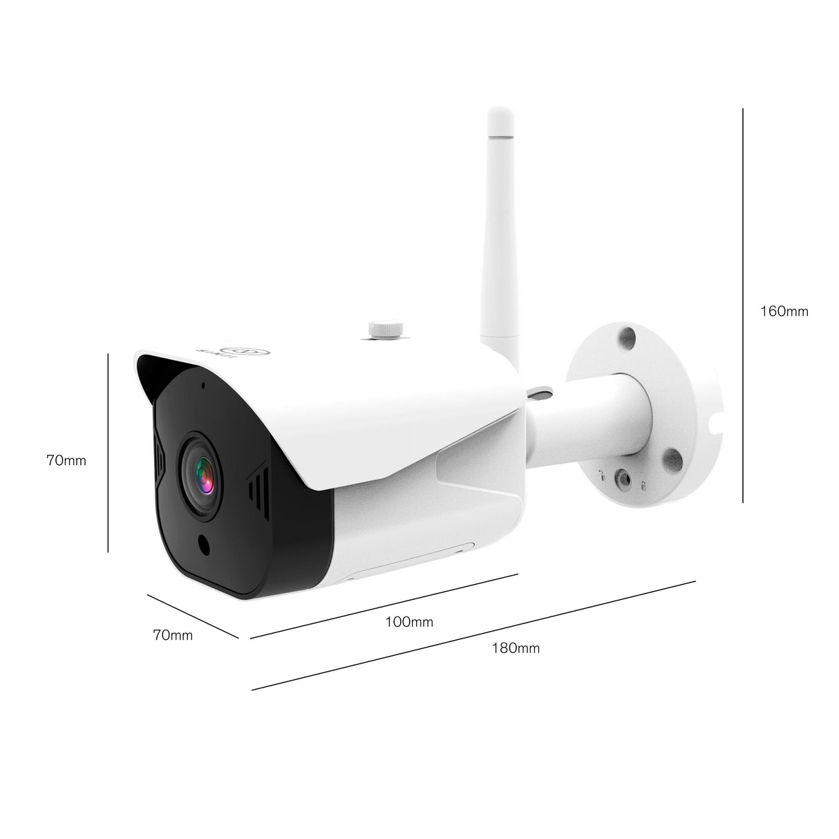 Sinji - Overvågningskamera udendørs - Tuya Camera Ourdoor Elektronik Konkurspriser ny