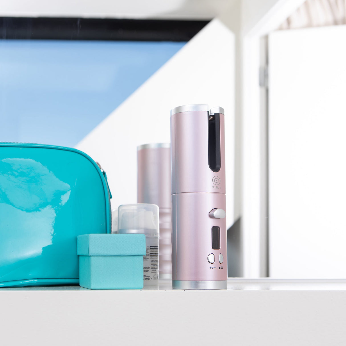 Sinji - Trådløs hårkrøller Konkurspriser ny