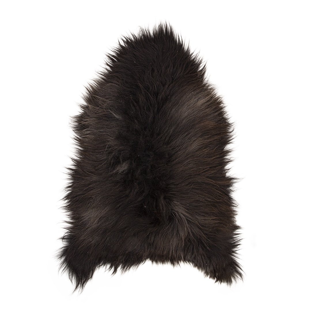 Europæisk Natur lammeskind- korthåret- Brun Lammeskind Konkurspriser ny