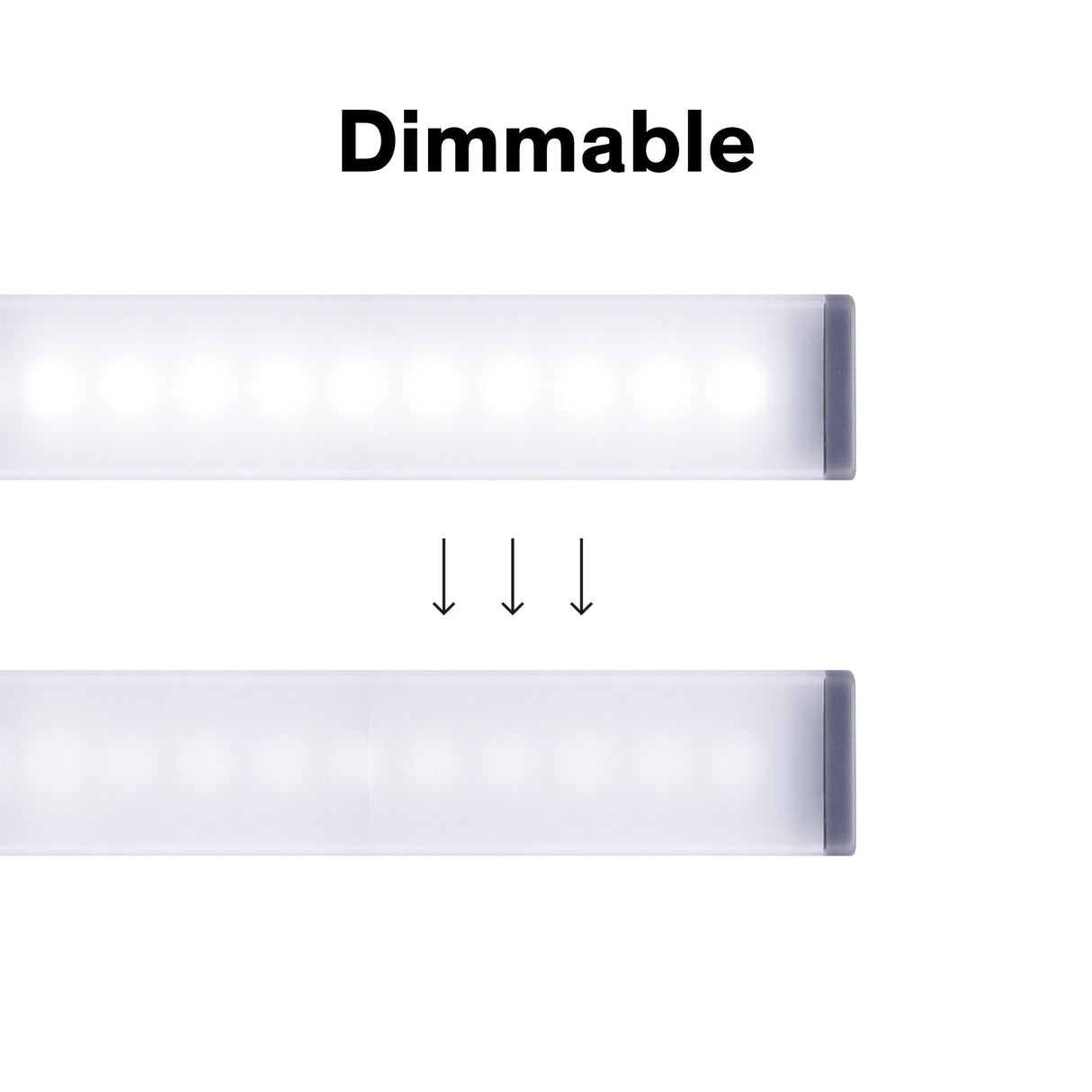 Sinji - Genopladelig LED Sensor lys - 150mm Konkurspriser ny
