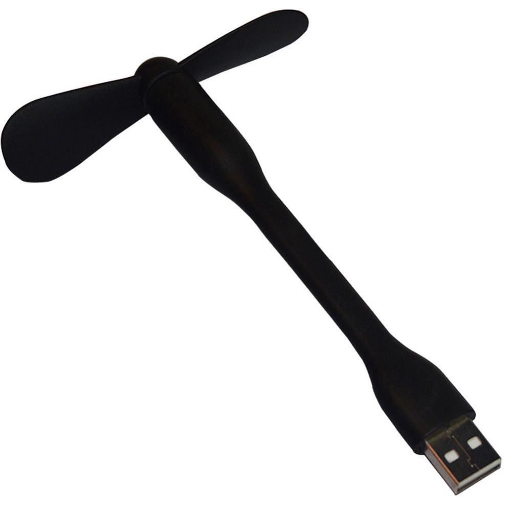 Mini ventilator til usb Konkurspriser.dk Sort
