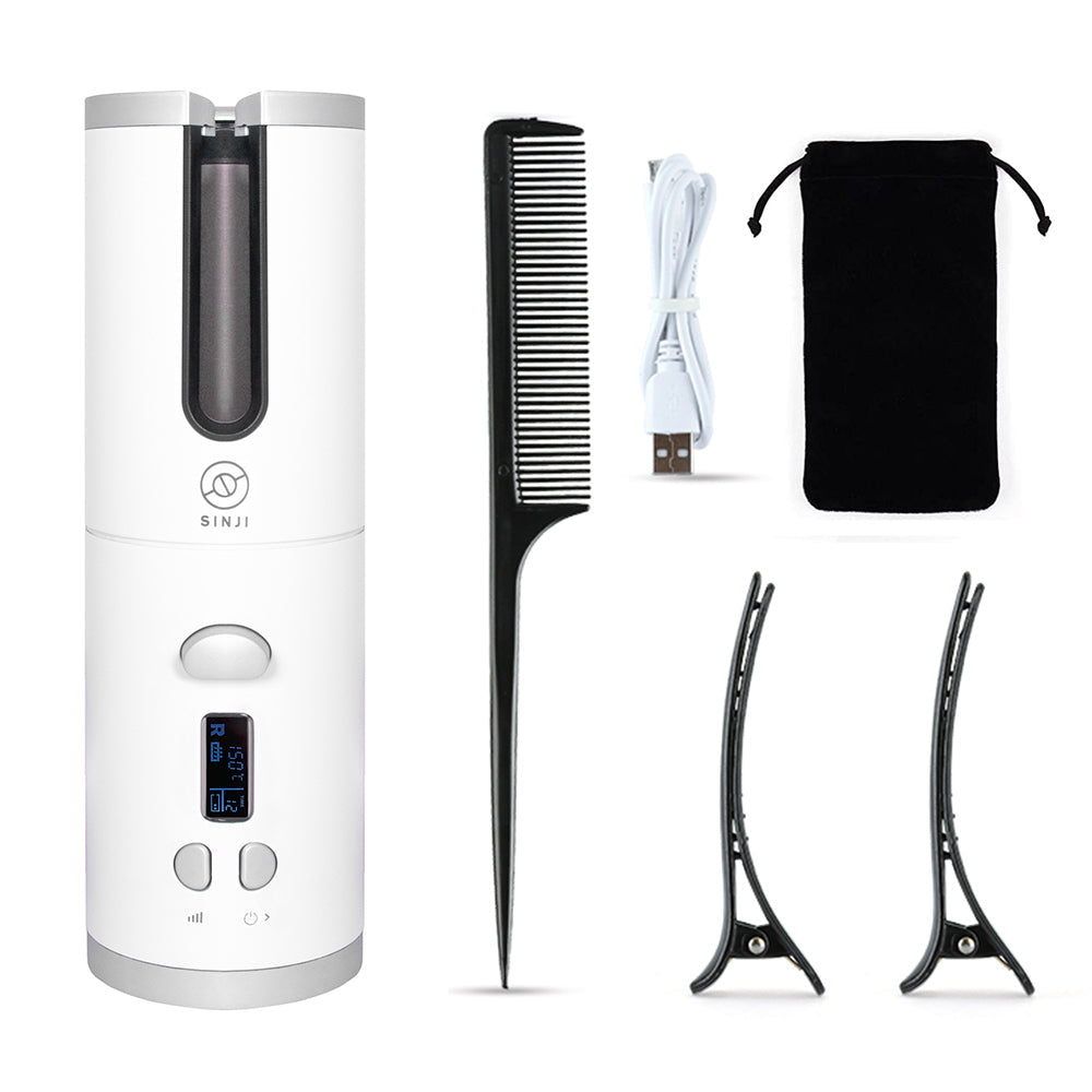 Sinji - Trådløs hårkrøller Konkurspriser ny