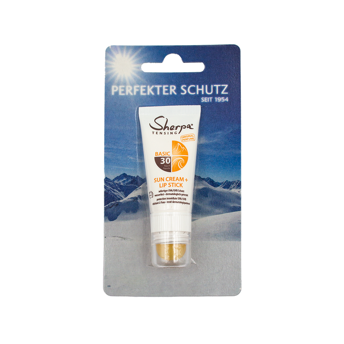 Solcreme & Læbepomade Stick- Faktor 30 (SPF 30) - 20 ml