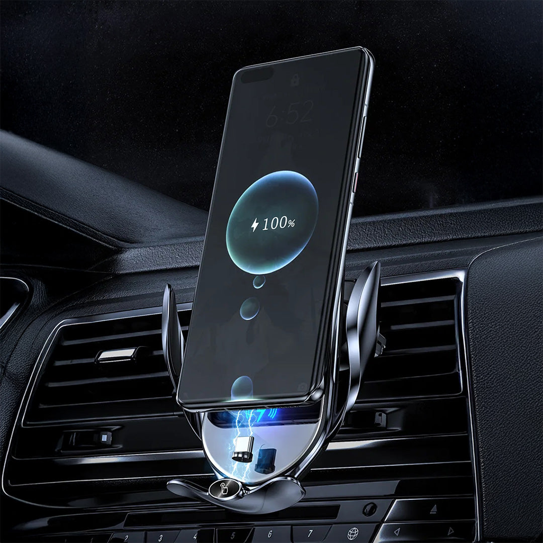 Trådløs mobilladeholder 15W - 12V til bilen