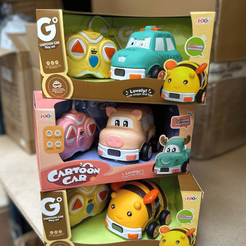 Cartoon - Fjernstyrede Køretøjer 13 Varianter