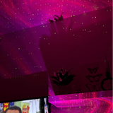 Galaxy Stjerneprojektor - Lampe Med Højttaler & Bluetooth