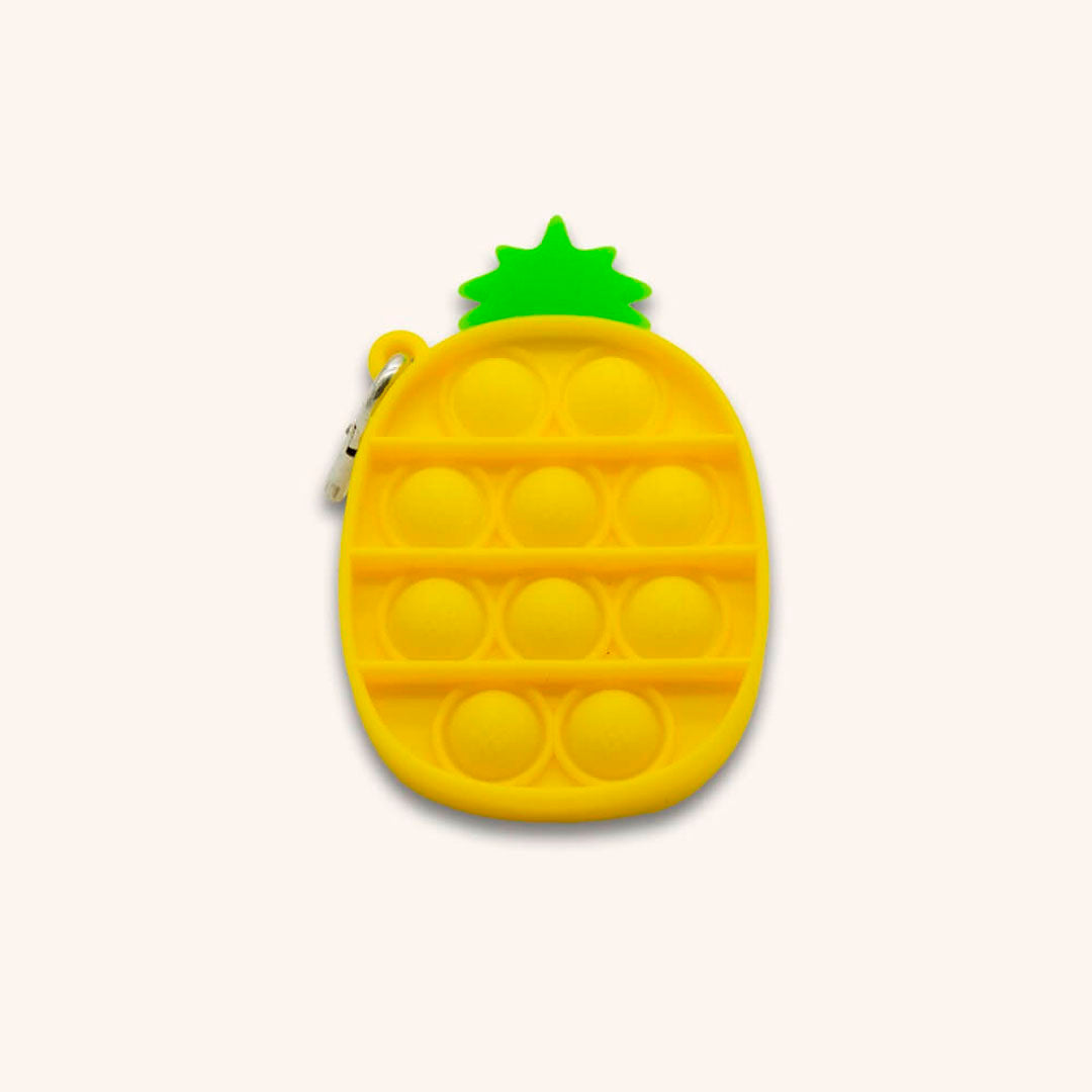 Ananas Mini Pop It - Nøglering