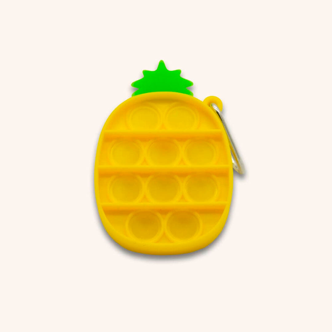 Ananas Mini Pop It - Nøglering