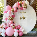 Lux Ballonbue DIY 24 - 116 dele - Pink/Guld