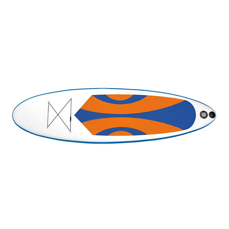 CS Aqua - SUP Board - Stand Up Paddleboard - Max 120kg - Orange/Blå