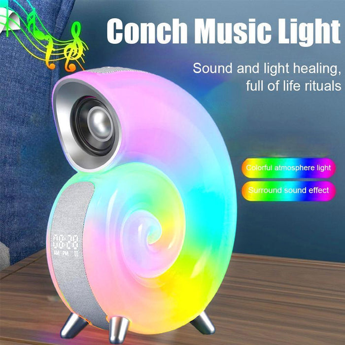 BT Speaker - RGB Lampe - Konkylie