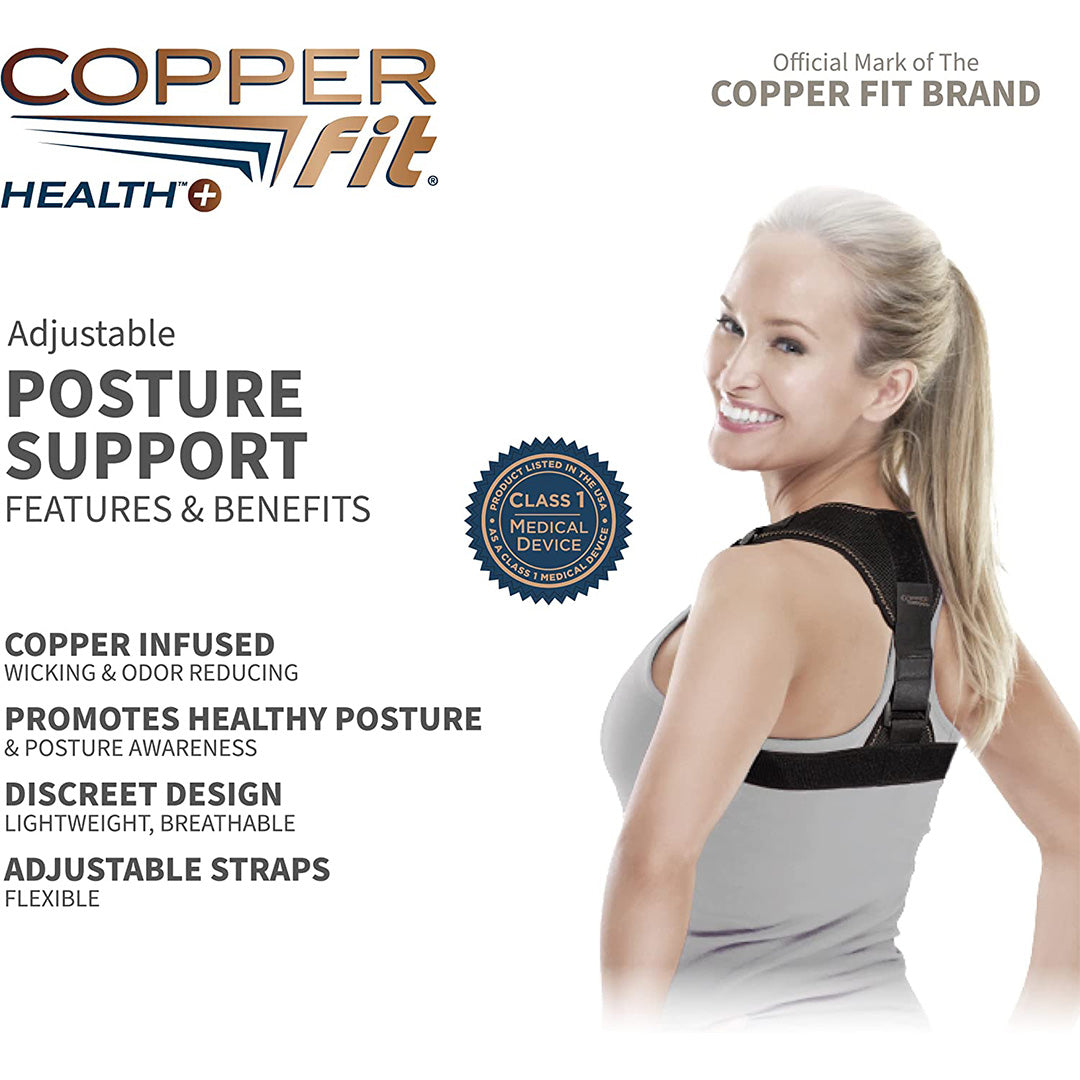 Copper Fit - Skulder & Rygstøtte