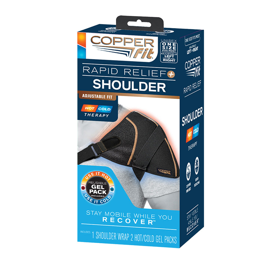 Copper Fit - Skulderstøtte Med Varme- & Kuldeterapi