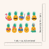 Diamond Painting - Ananas Klistermærker