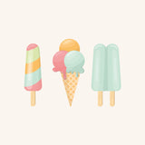 Diamond Painting - Med Is - A4