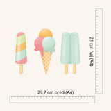 Diamond Painting - Med Is - A4