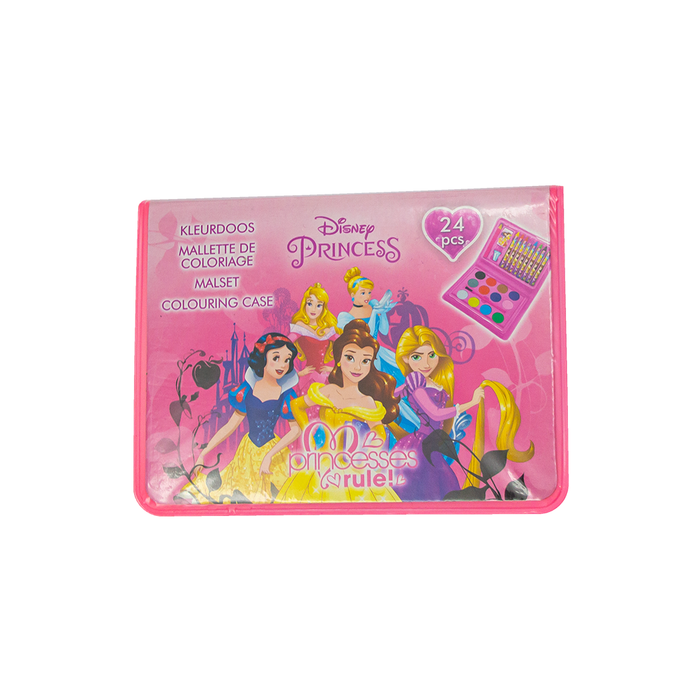 Disney - Princesses Rule - Vandfarve & Crayon/Oliekridt