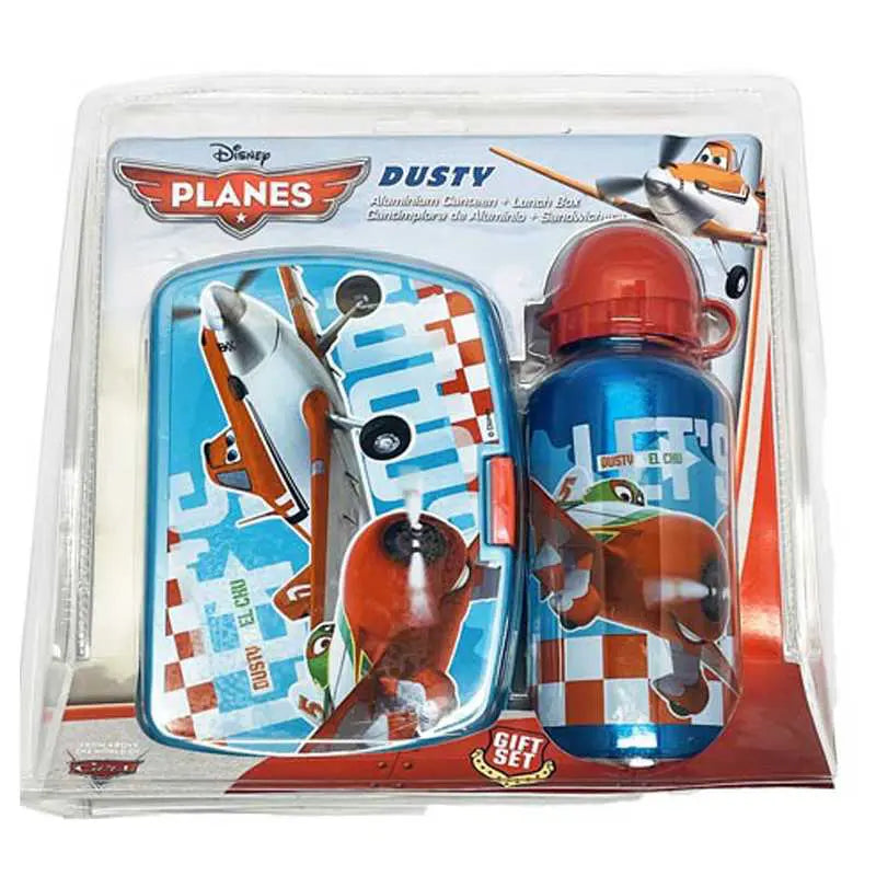 Disney Pixar Planes - Madkassesæt med drikkedunk - Dusty