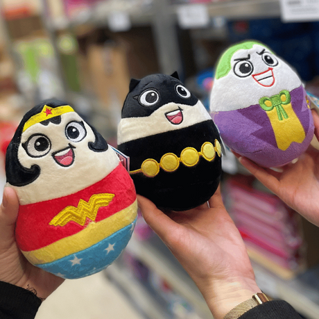 DC Super Heroes - Plush Eggs Bamse - Batman