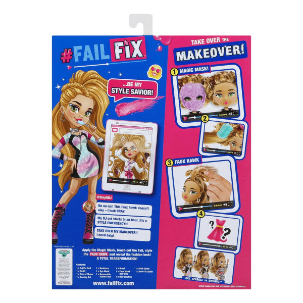 Fail Fix - MakeOver Dukke - 3 Varianter