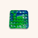 Firkantet Tie Dye Pop It Fidget