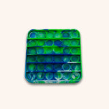 Firkantet Tie Dye Pop It Fidget
