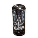 Kaffe/The cylinder formet dåseopbevaring