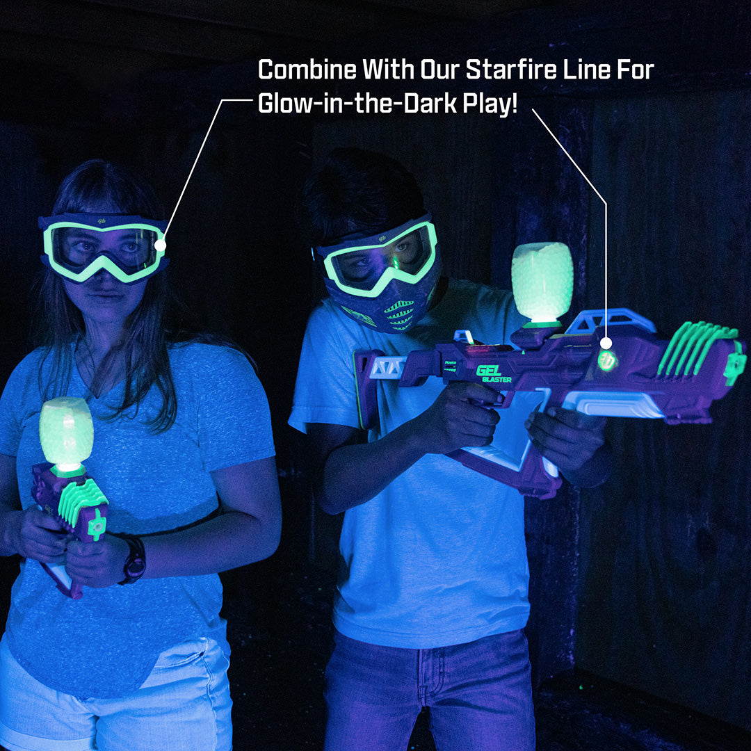 Gel Blaster - Elite Facemask With Glow Eye Ring