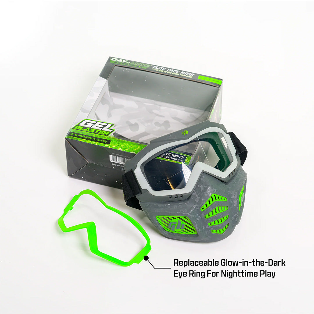 Gel Blaster - Elite Facemask With Glow Eye Ring