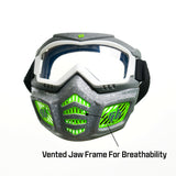 Gel Blaster - Elite Facemask With Glow Eye Ring