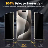 Premium Privacy Glass Beskyttelsesglas til iPhone 15 & 16 serien