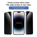 Premium Privacy Glass Beskyttelsesglas til iPhone 15 & 16 serien