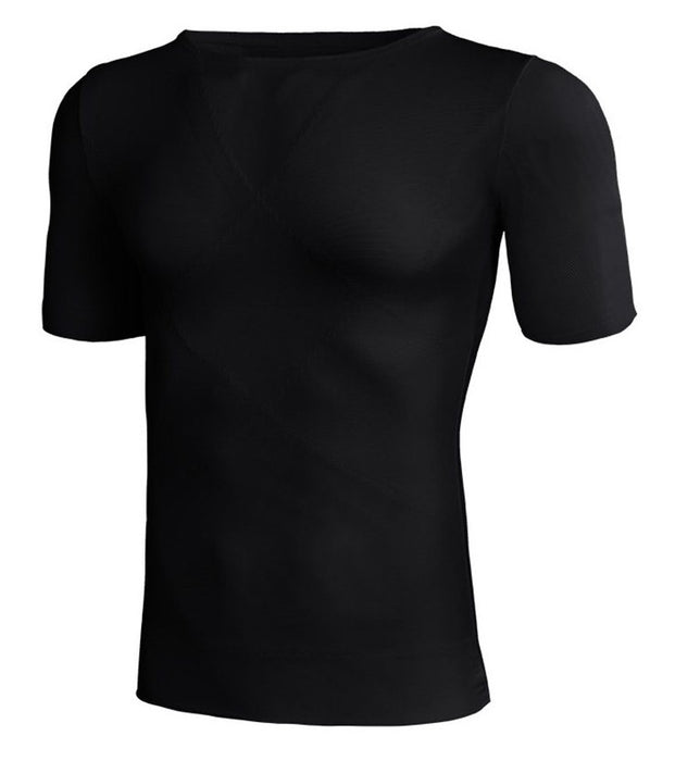 Fitposture - Trænings T-shirt - Kvinder Sort/Hvid