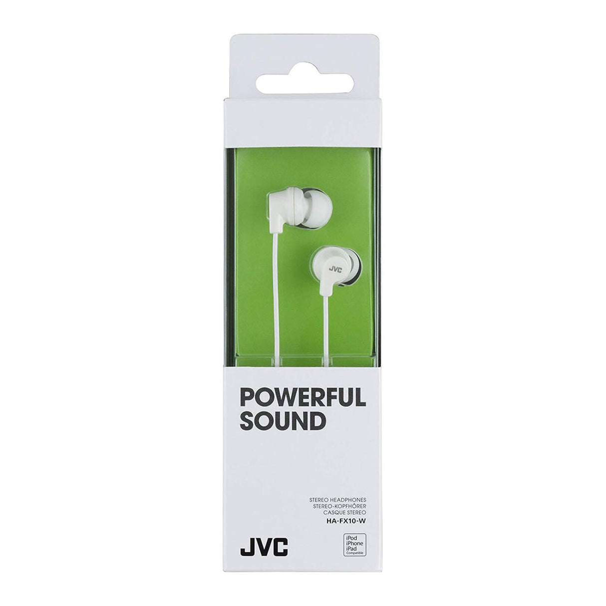 JVC in-ear Powerful Sound - Høretelefoner